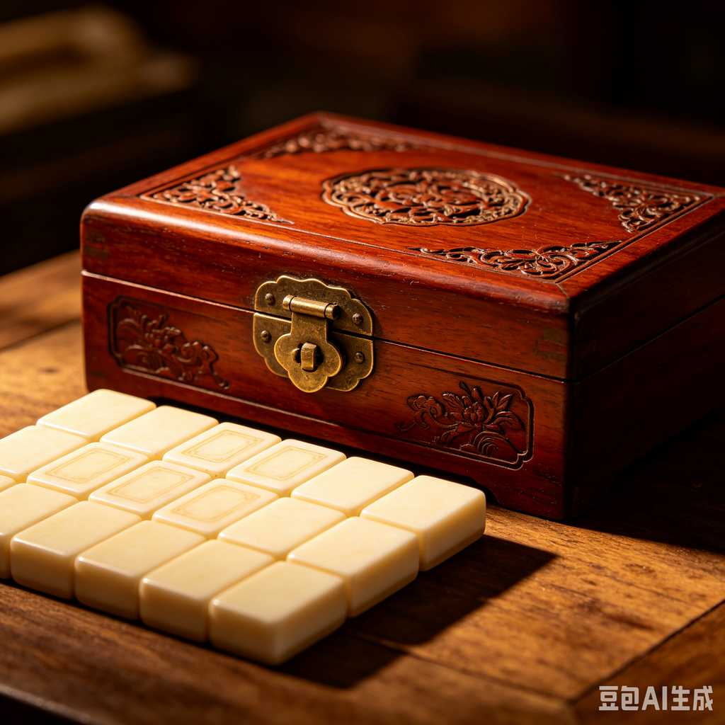 ivory look mahjong set