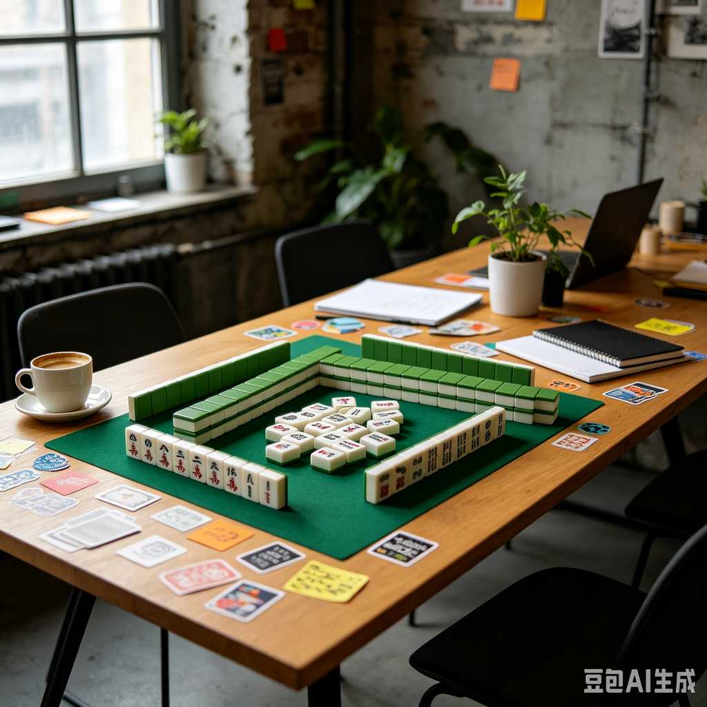 corporate gift box mahjong set